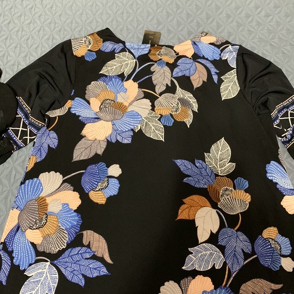 JM Collection Embellished Bell-Sleeve Dress - Picture 12 of 13